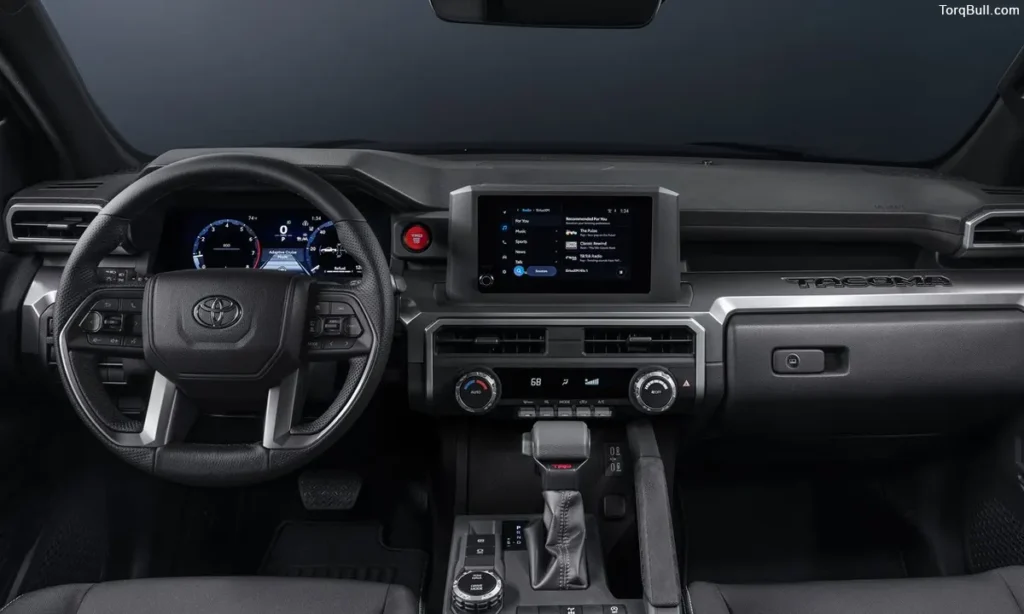 Toyota Tacoma mountain interior dashboard 394857