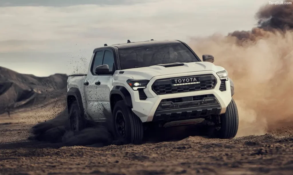 Toyota Tacoma TRD Pro front profile offroading