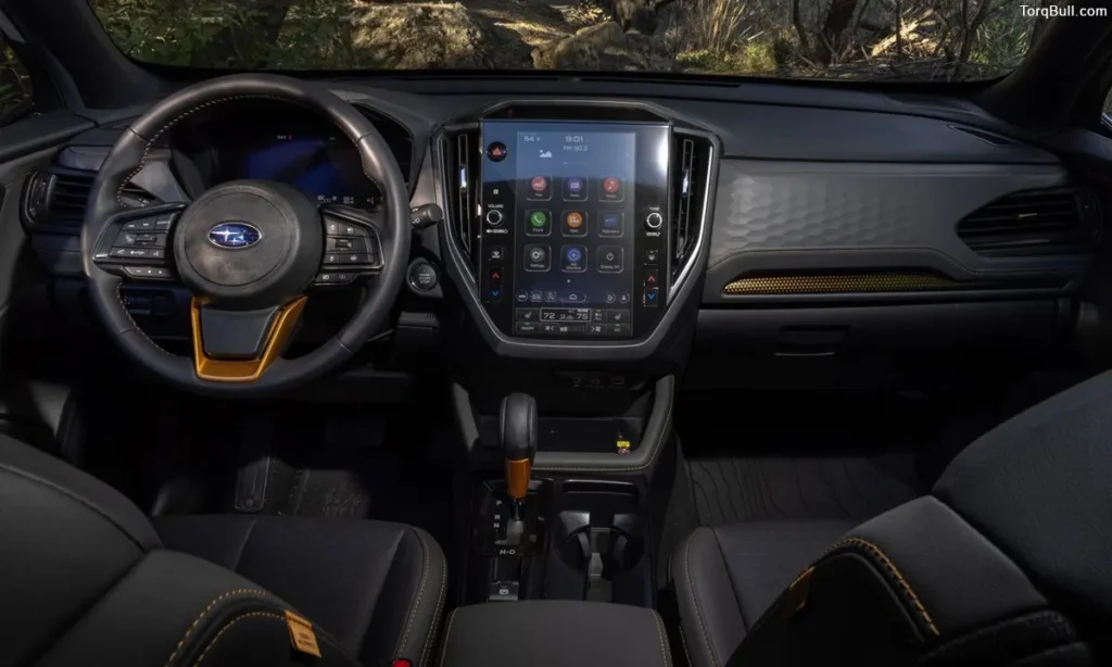 Subaru Forester Wilderness interior dashboard