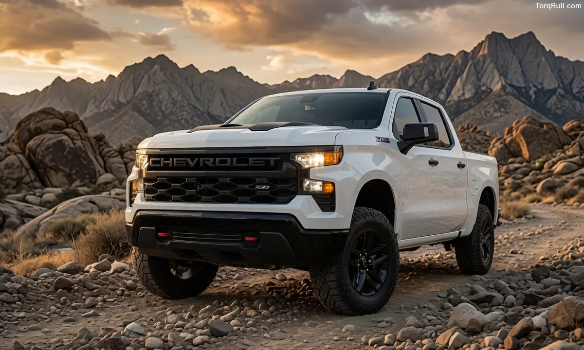 Chevrolet Silverado in rough terrain 87967