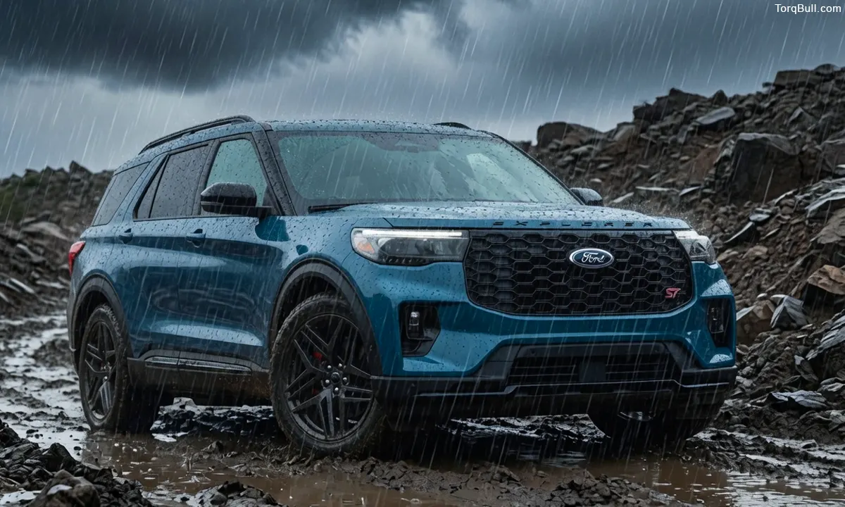 Ford Explorer AWD Review. How Well Does It Handle Rain, Snow and Rough Roads?