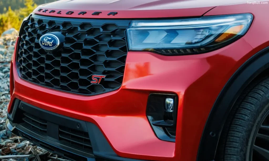 Ford Explorer ST front hood