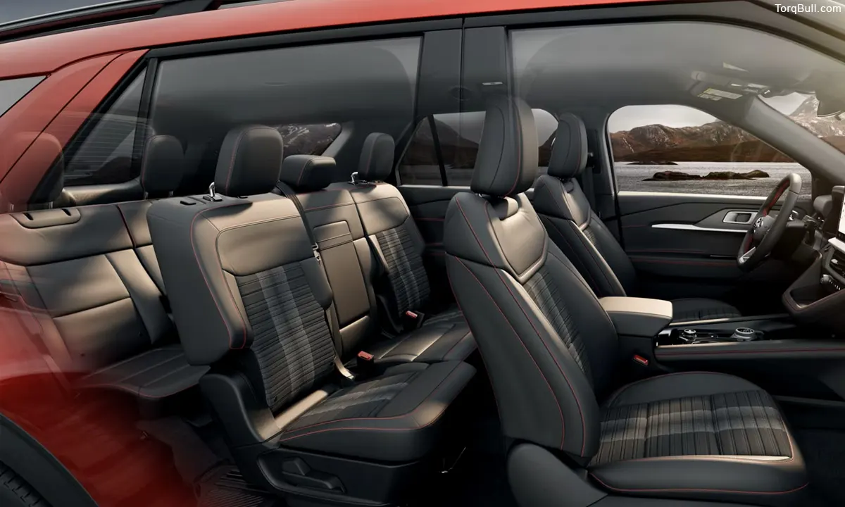 Ford Explorer Interior cabin seats