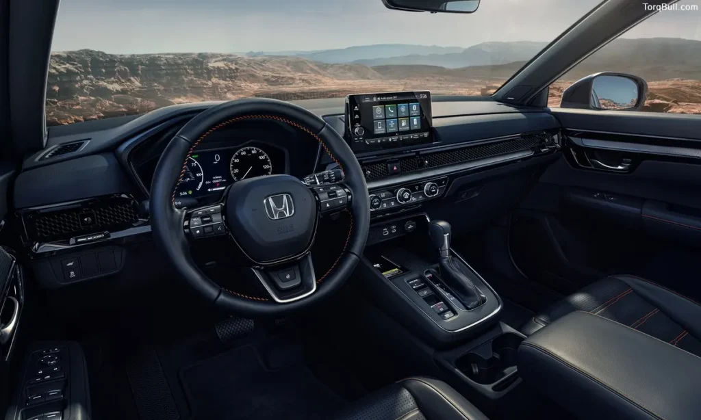Honda CR-V interior dashboard