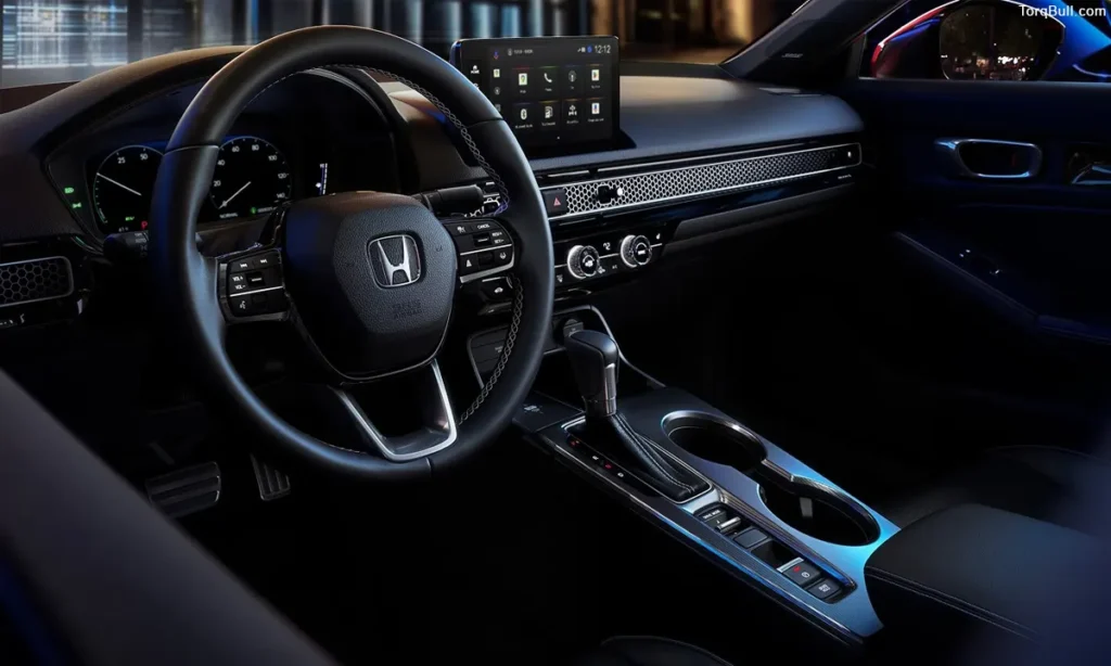 Honda Civic cabin 092485