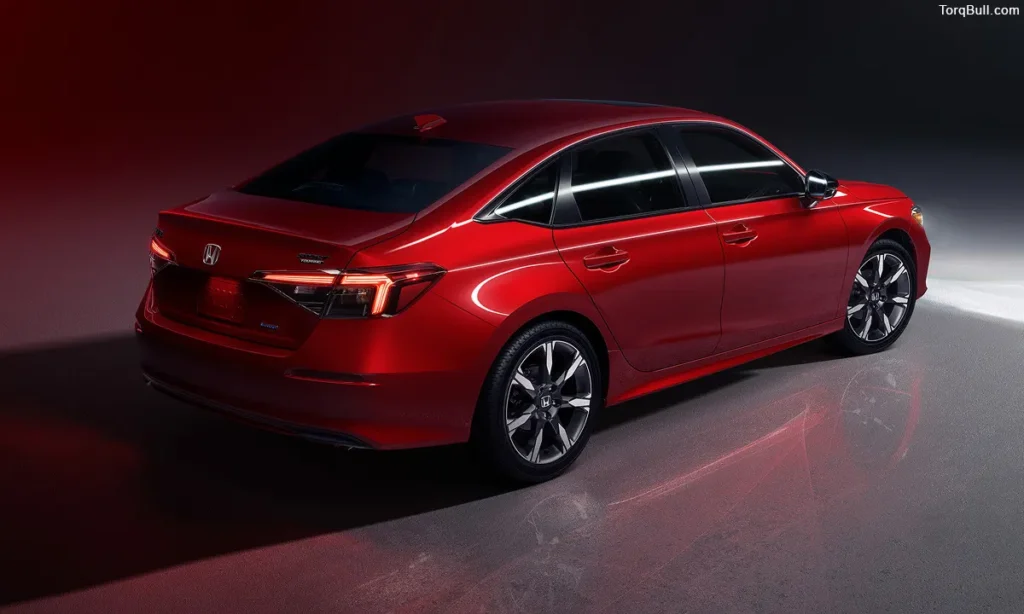 Honda Civic rear view 204985