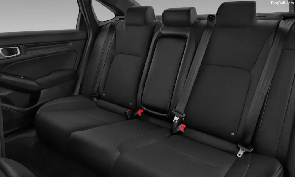 Honda Civic rear seats