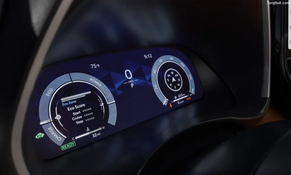 Toyota Highlander Hybrid Instrument Cluster