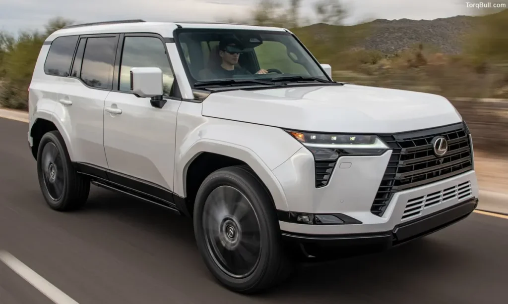 Lexus GX running on road 3465