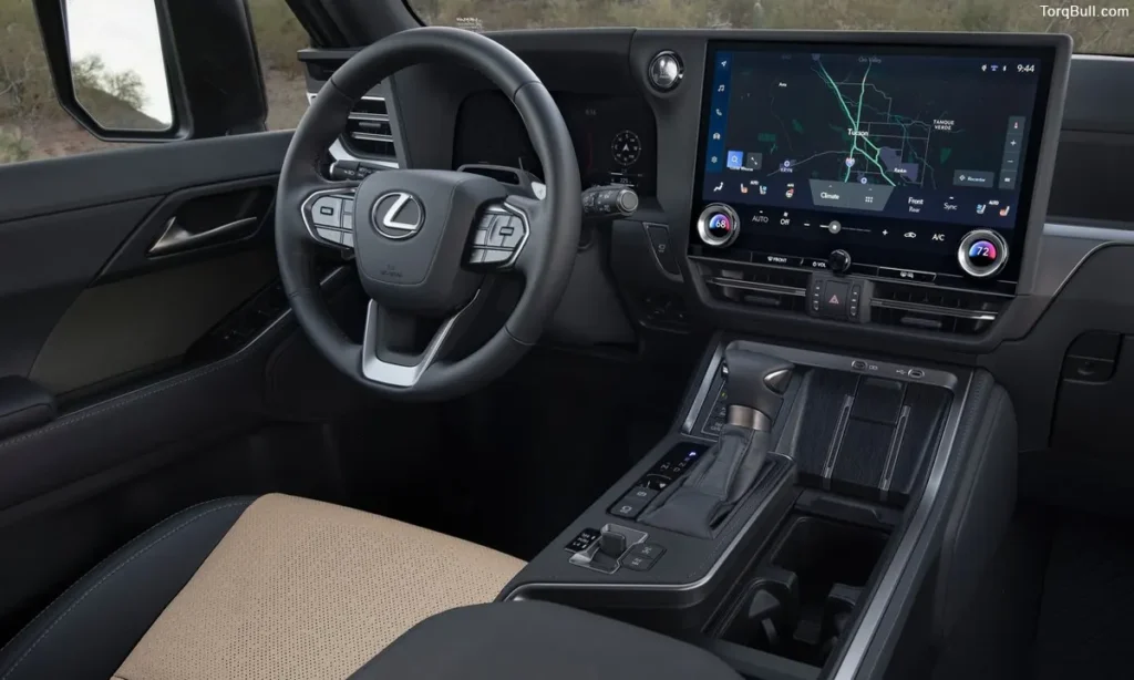 Lexus GX interior dashboard 9087345