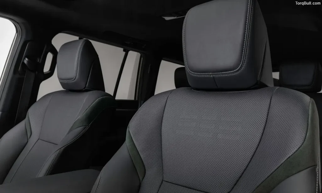 Lexus GX interior seats 09834