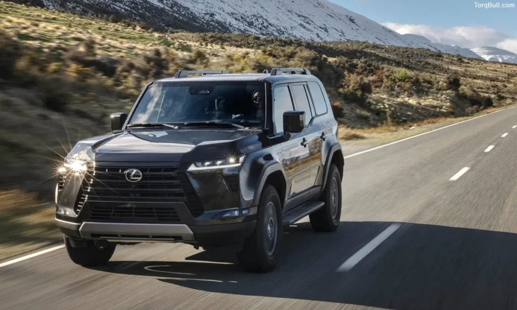 Lexus GX Overtrail on road