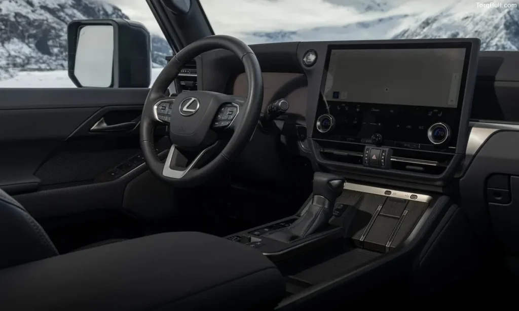 Lexus GX Overtrail interior dashboard