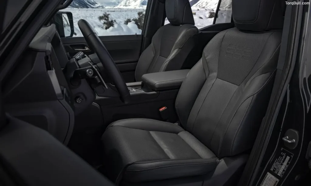 Lexus GX Overtrail interior seats