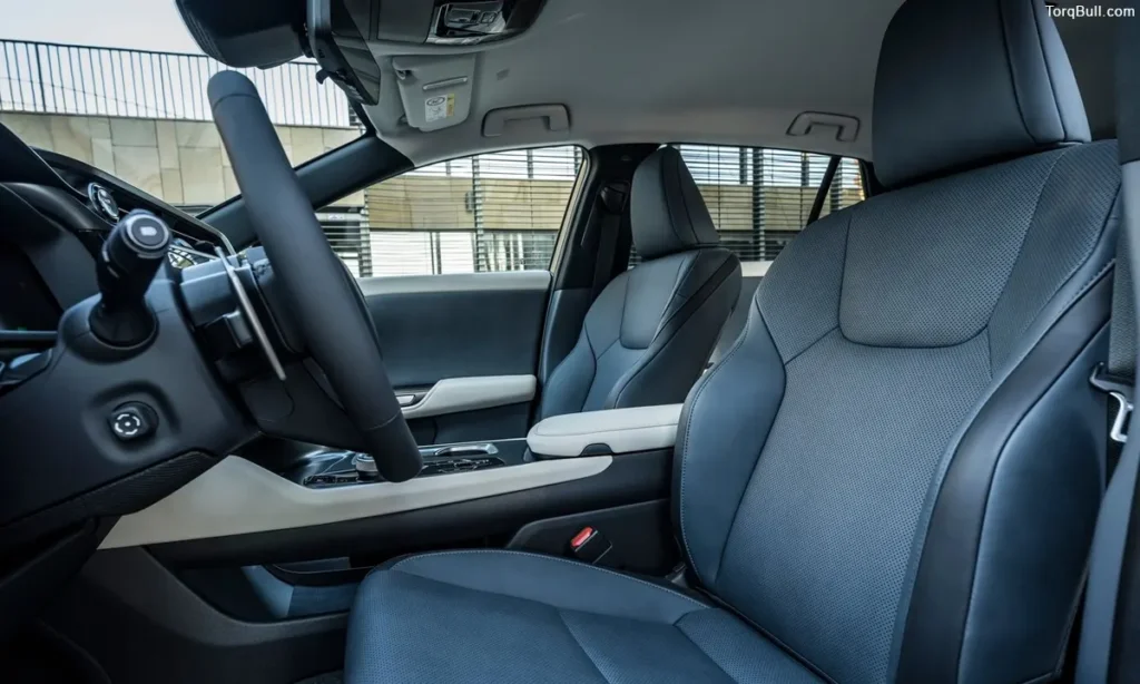 Lexus RZ premium front seats