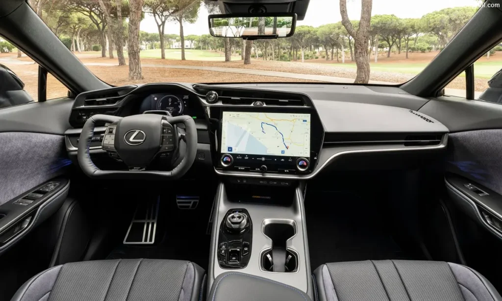 Lexus RZ premium interior dashboard 458974