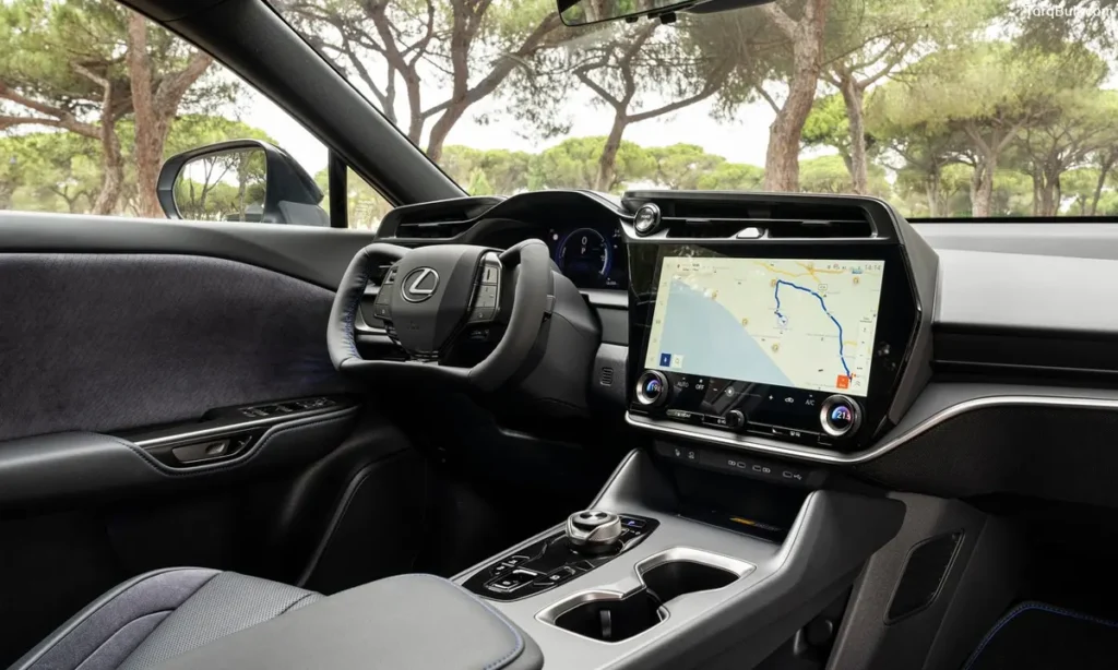 Lexus RZ interior 456