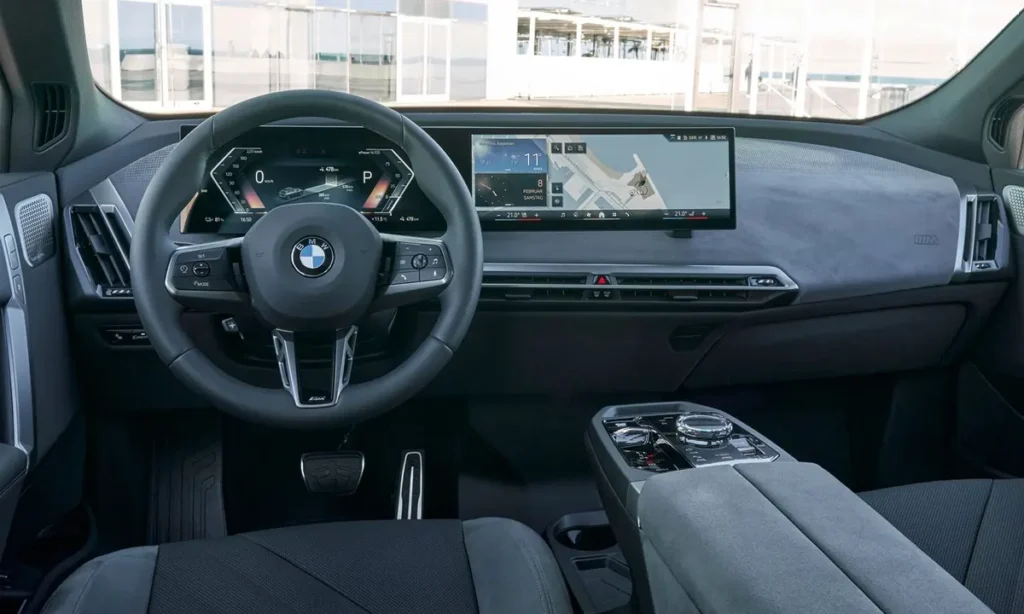 BMW iX premium interior