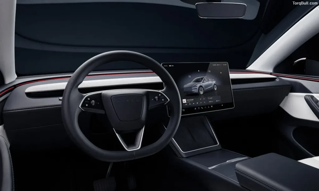 Tesla Model Y Interior dashboard 234095