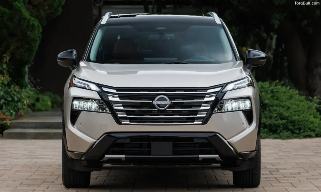 Nissan Rogue front view parking 456