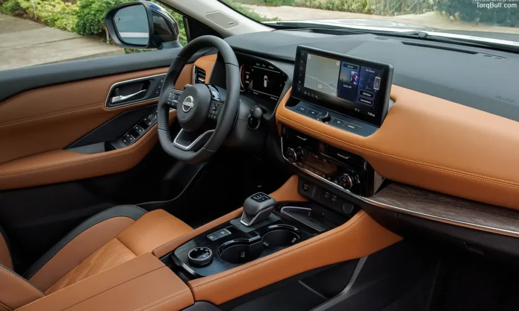 Nissan Rogue interior cabin