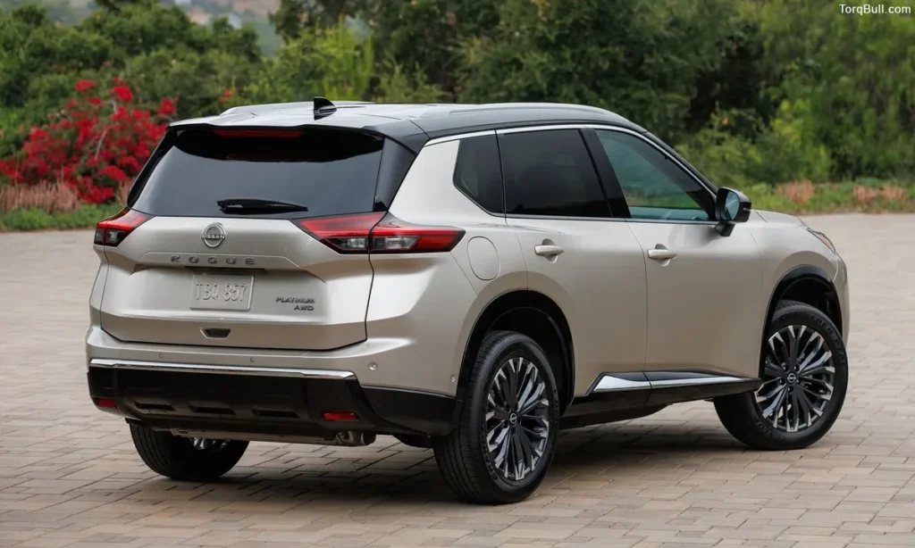 Nissan Rogue back view