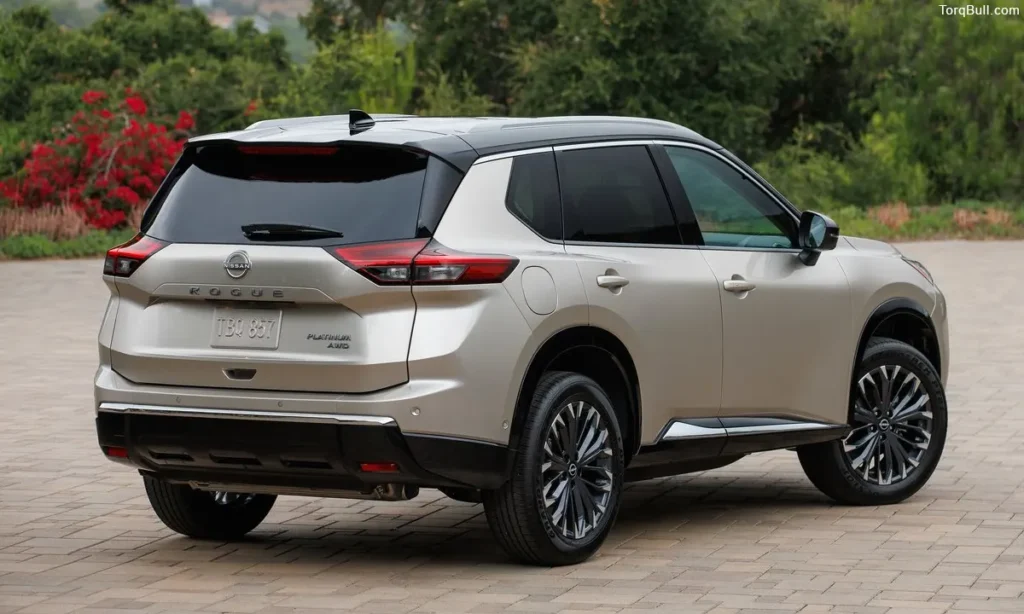 Nissan Rogue rear view parking
