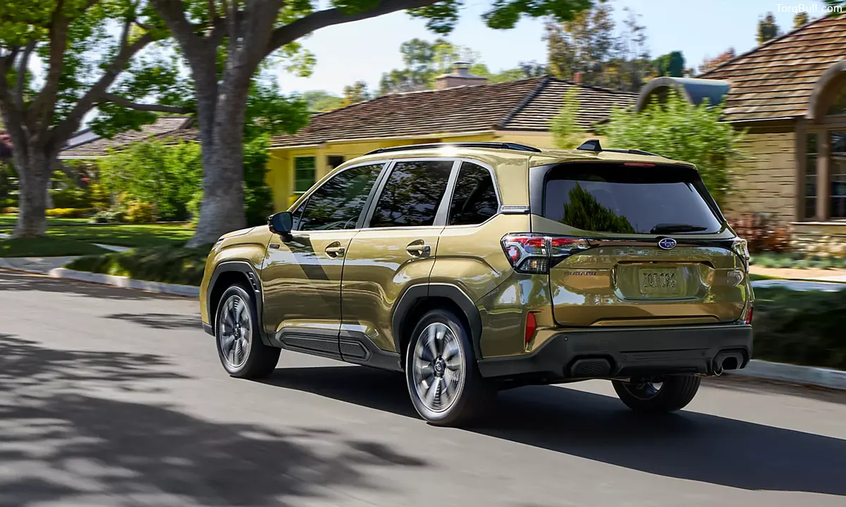 Subaru Forester in the housing society