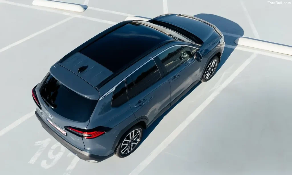 Toyota Corolla Cross Hybrid Top view standby