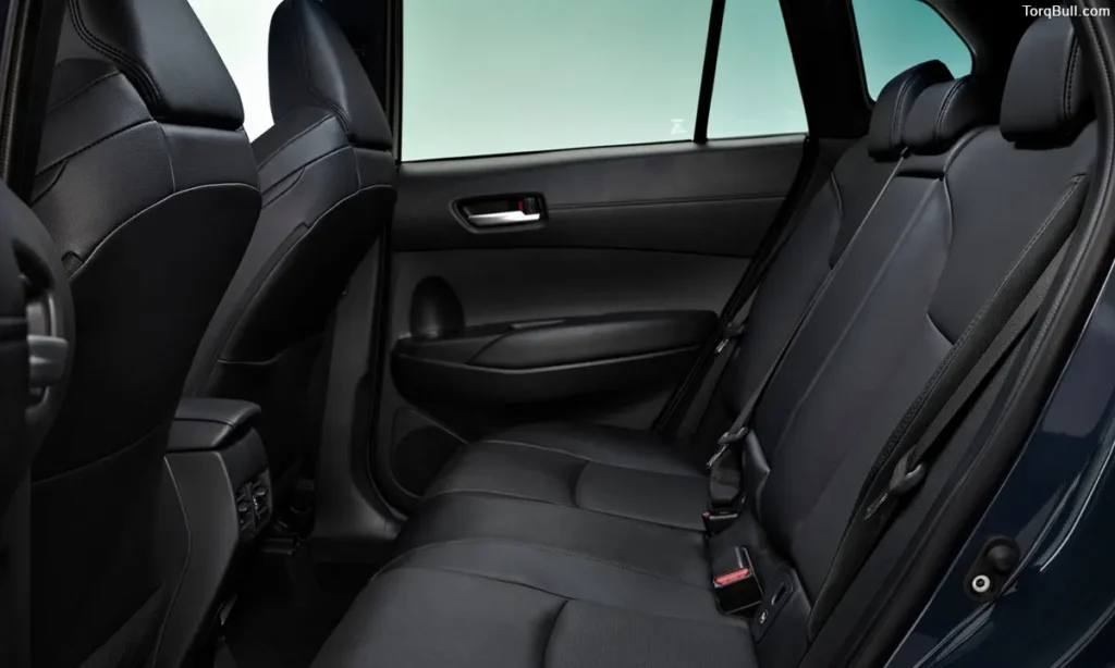 Toyota Corolla Cross Hybrid interior rear seats