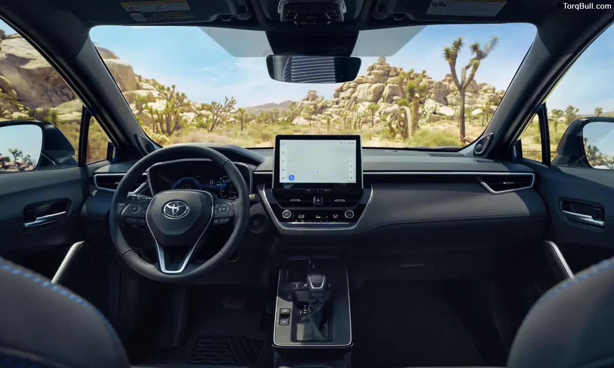 Toyota Corolla Cross interior premium cabin