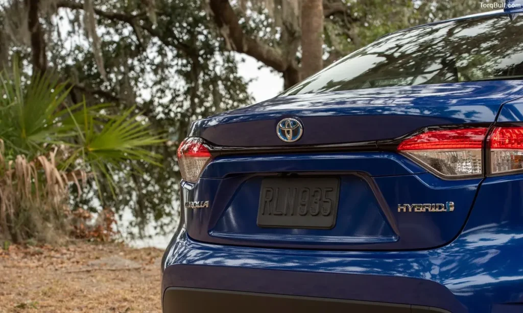 Toyota Corolla Hybrid Boot