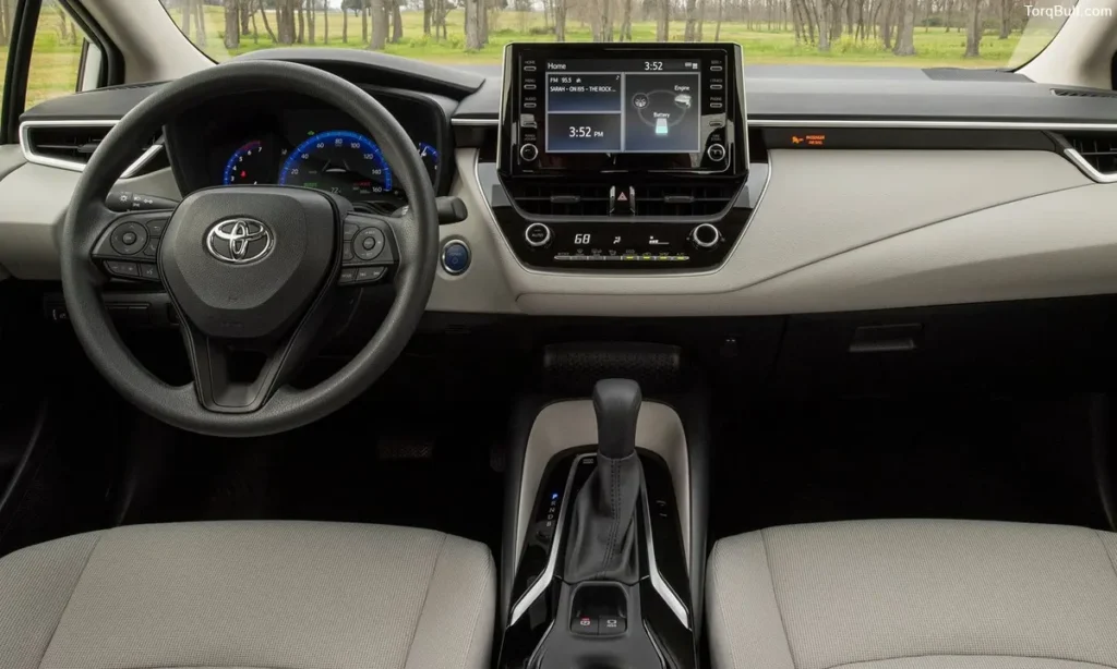 Toyota Corolla Hybrid Interior 546