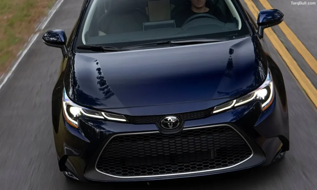 Toyota Corolla front hood