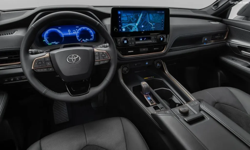 Toyota Grand Highlander interior dashboard