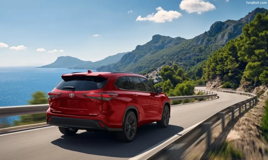 Toyota Highlander road trip