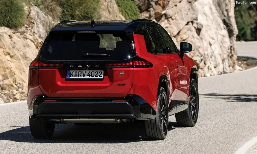 Toyota RAV4 rear view 029458
