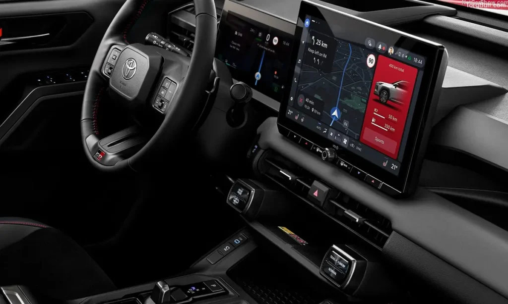 Toyota RAV4 interiro infotainment
