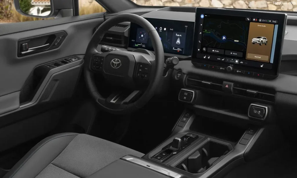 Toyota RAV4 interior dashboard 098345