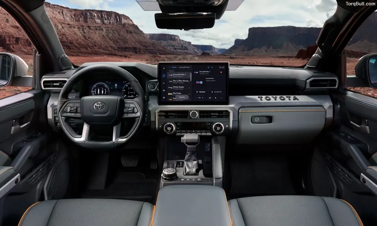 Toyota Tacoma interior dashboard 34567
