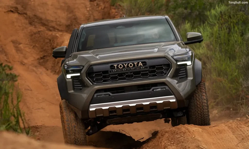 Toyota Tacoma Trailhunter Front View off roading