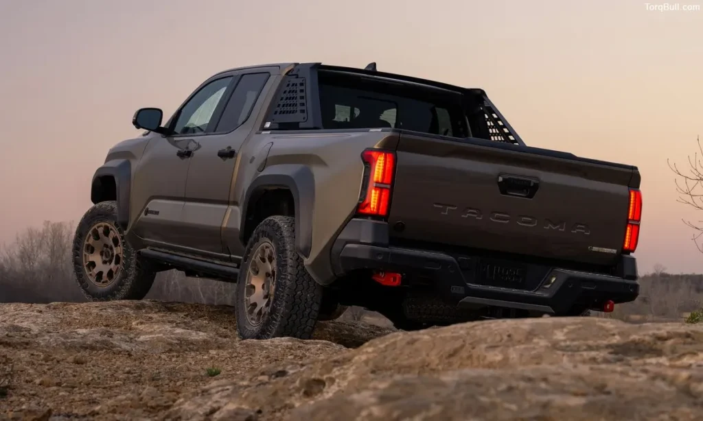 Toyota Tacoma Trailhunter Rear View off roading