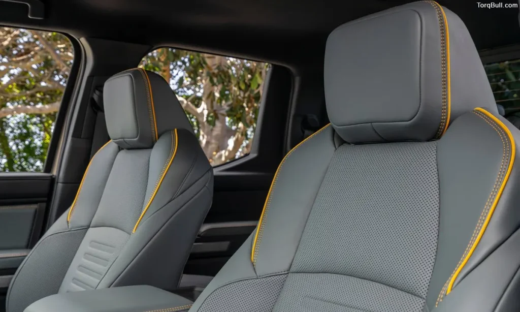Toyota Tacoma Trailhunter Interior Front Seats