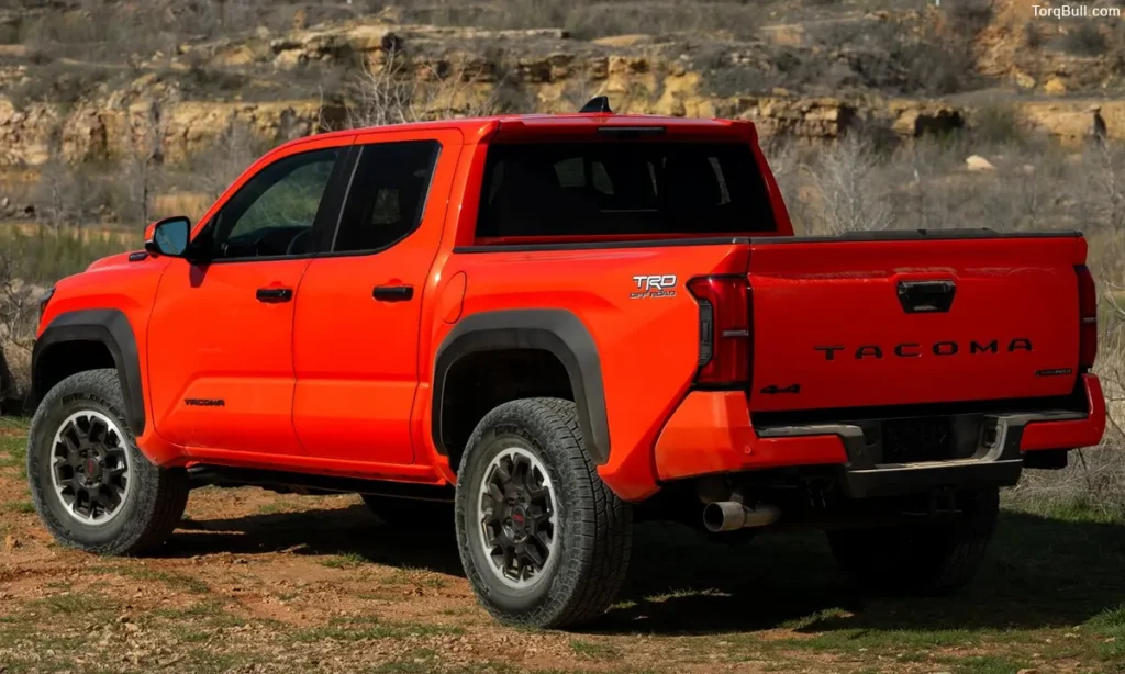 Toyota Tacoma i-Force MAX rear view parking