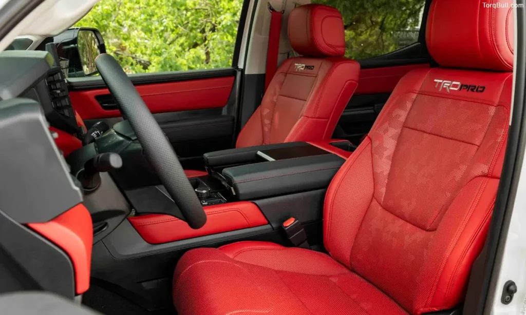 Toyota Tundra premium seats