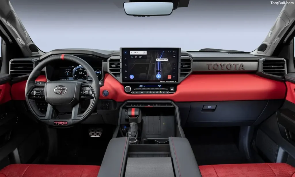 Toyota Tundra TRD Pro interior dashboard 034958