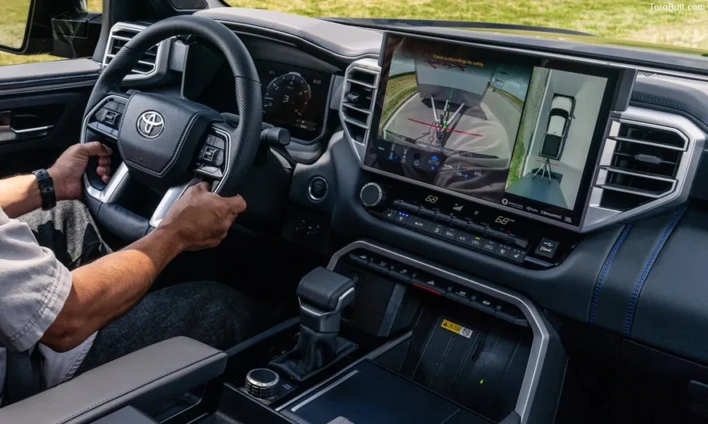 Toyota Tundra interior dashboard