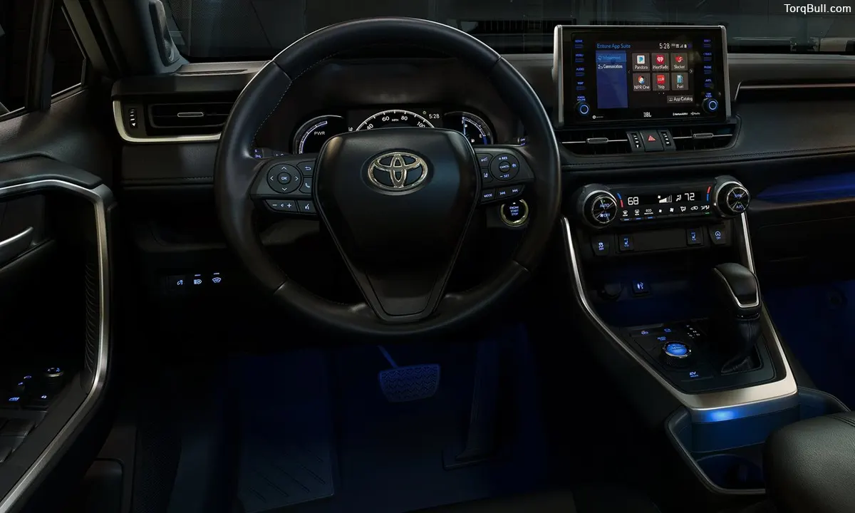 Toyota RAV4 interior dashboard