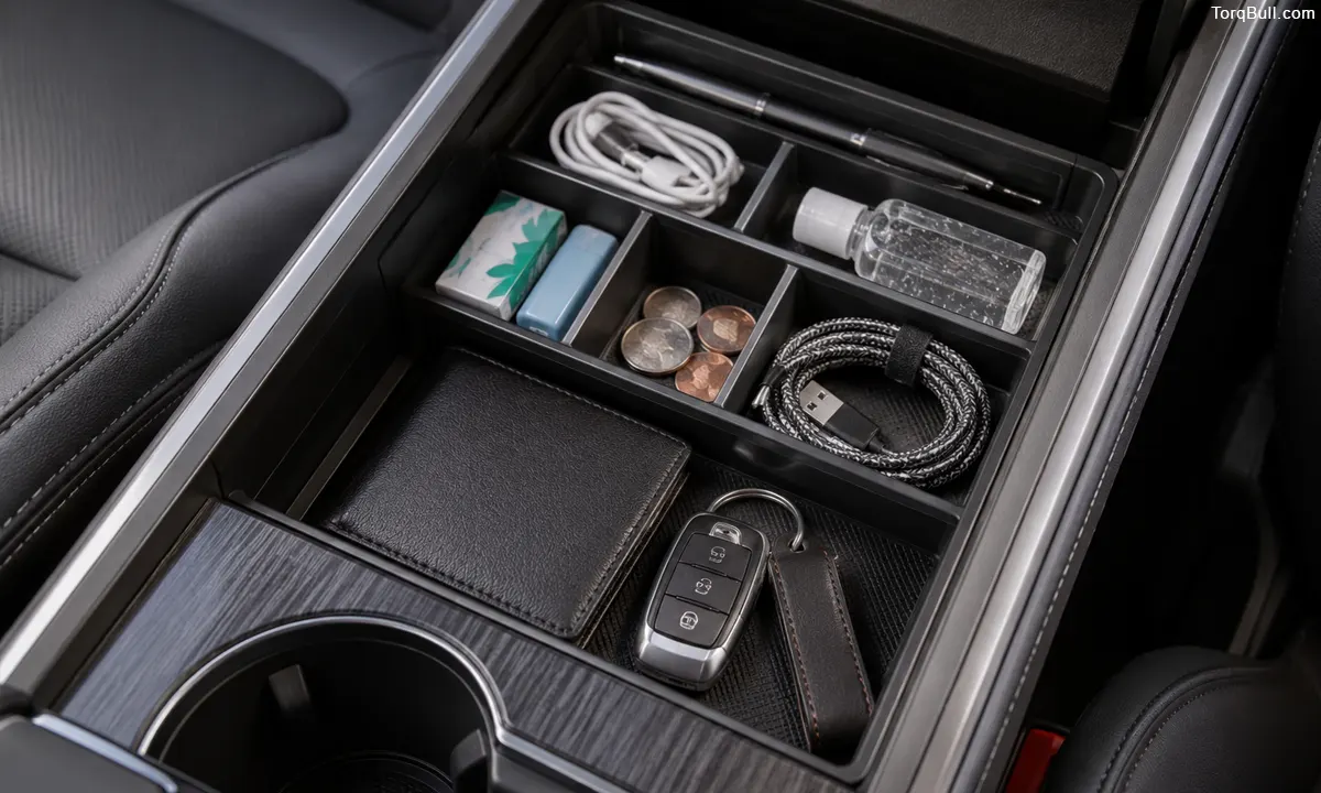 Using Built-in Car Storage