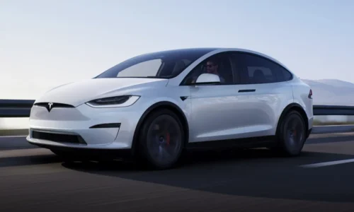 Photo: Tesla Can the Cayenne Electric Beat Tesla Model X Plaid Performance Expectations?